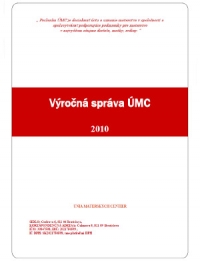 Výročná správa Únie materských centier, 2010