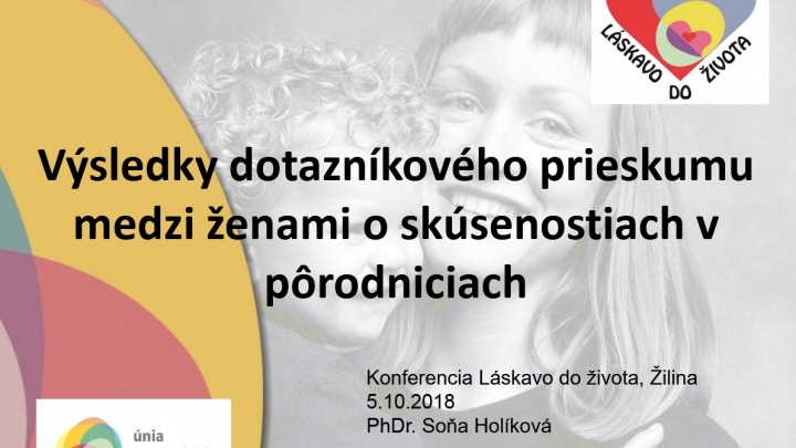 Láskavo do života – výsledky prieskumu medzi ženami