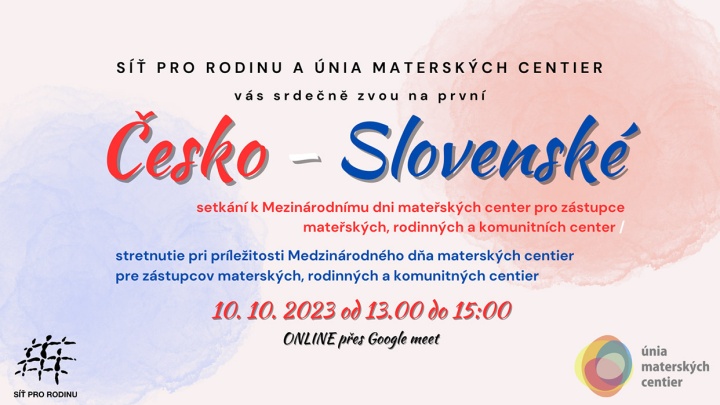 Česko – Slovenské stretnutie k Medzinárodnému dňu materských centier